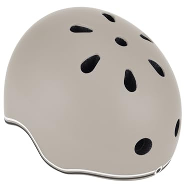 Globber - Casque GO•UP XXS/XS - Taille Tour de tête 45 à 51 cm - Casque de Protection pour Les Enfants et Les Tout-Petits, Beige