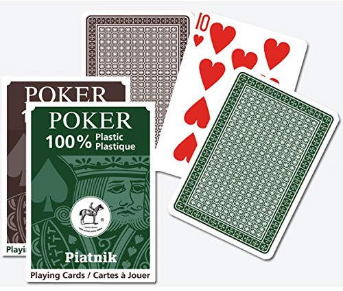 1362 - Piatnik Spielkarten - Plastik Cards, 7 cm x 10 cm x 10 cm