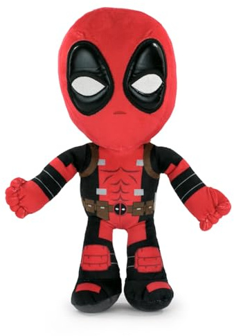 Marvel - Peluche Deadpool Postura Normale 32 cm qualità Super Soft