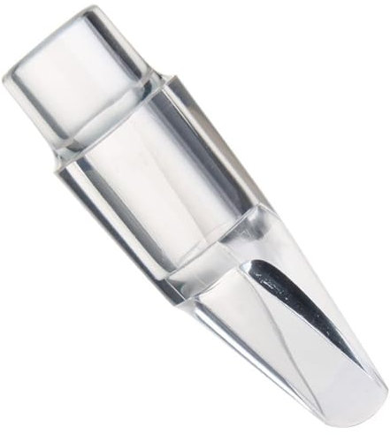 Uqezagpa Klares Saxophon-Mundstück, professionelle ABS-Konstruktion, verbesserte Akustikleistungen, ABS-Mundstück