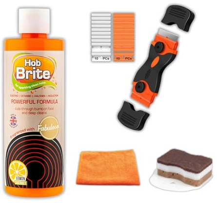 Hob Cleaner 250ml Kit – Non Scratch Ceramic & Induction Hob Cleaner