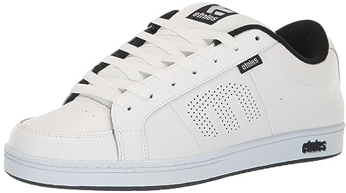Etnies Kingpin - Scarpe da Skateboard da Uomo, Colore Bianco/Nero, Misura 42