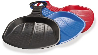 Dantoy Schlitten - Porutscher Pfannenschlitten aus Kunststoff, Mehrfarbig, Classic, 2er Schlitten