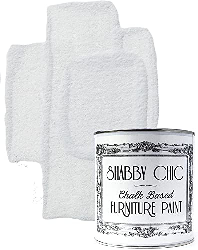 Shabby Chic Chalk Based Furniture Paint 1 litre (Winter White)