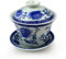 vv8oo Gaiwan - Taza de té china de 5.5 onzas de porcelana Qinghua (peonía)