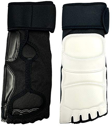 AAMA Taekwondo Martial Arts Foot Guard Protector Gear for Sparring - Training - Competition - M