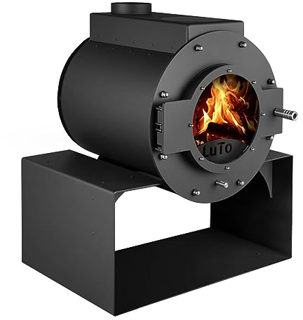 Kaminofen Kanuk® LuTo VIII - Warmluftofen - Werkstattofen - Energieklasse A+ - Top Qualität - Zulassung für Deutschland, Österreich und Schweiz - BimSchV