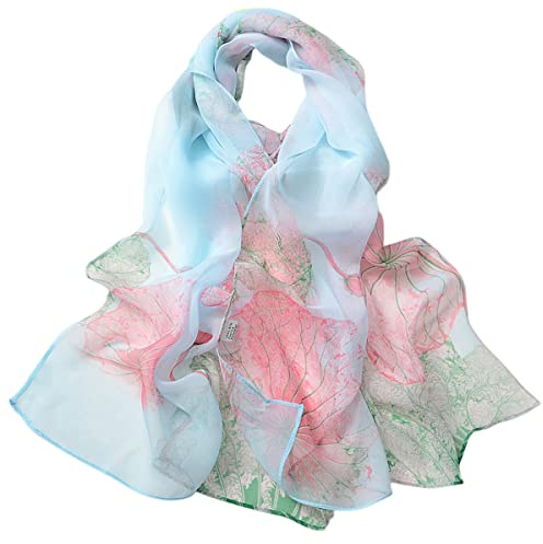 FAIRYGATE Echarpe Femme Hiver Chaud Foulard Bandana Le petit Satiné Châles Tête Etole Femme Pashmina Echarpes, 50