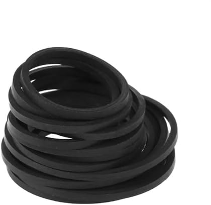 EKEGUY Cinta Transmisión 50 Uds. Correa De Máquina Cinta De Cassette Mixta 1,2mm Ancho Correa Goma Cuadrada Común Surtida para Grabadoras Walkman Tira Transmisión Transmis