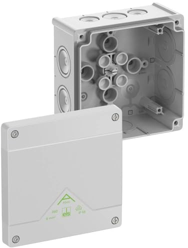 Spelsberg Abox 060-L Avgreningsbox (L x B x H) 127 x 127 x 70 mm Grå IP66 1 st