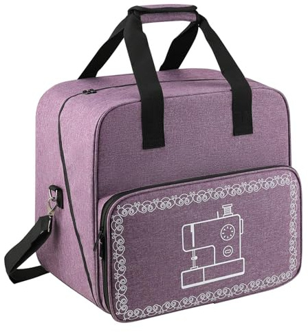 Kongou Custodia per macchina da cucire, borsa per macchina da cucire, Borsa portaoggetti per il cucito Borsa con tracolla, Borsa protettiva impermeabile per da cucito per tessuti, manuali