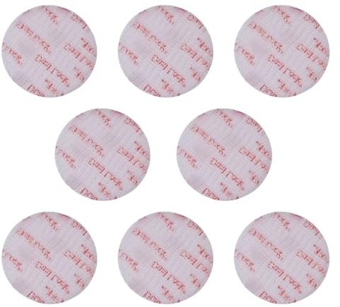 SOLNIT Dual Lock-Klebeband, dünn, extra starke Klebepads, Hochleistungsband, wasserdicht, entfernbar, wiederverschließbare Befestigungselemente, Montageband aus SJ3560 (8 Stück 49mm diameter)