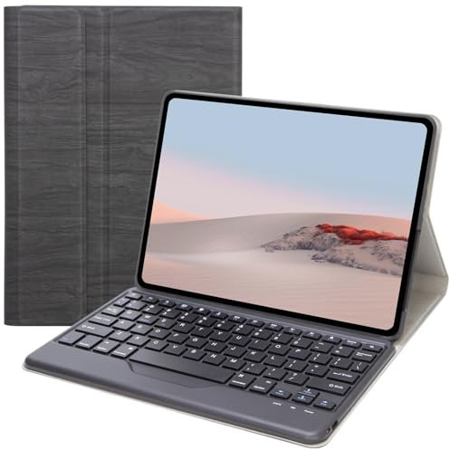 Funda para teclado con teclado Bluetooth desmontable para Microsoft Surface Go | Surface Go 2 | Surface Go 3 | Surface Go 4