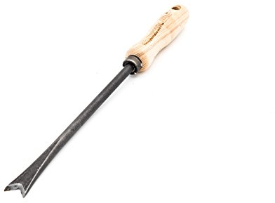 Unbekannt Unkrautstecher (geschmiedet Ø 8 mm) mit Eschengriff