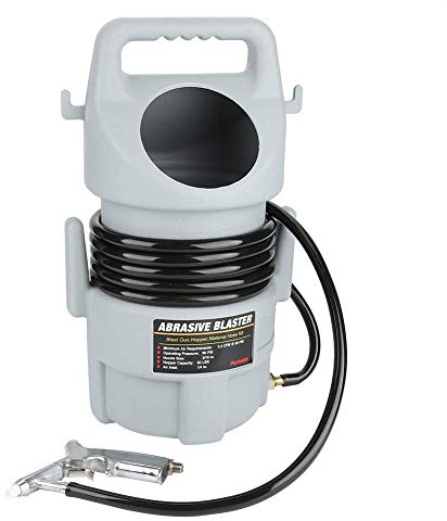 Cocoarm Sandstrahlpistole Sandstrahlger?t Strahlpistolen D¨¹sengr??e 5 mm 50 lbTrichterkapazit?t Schlauchl?nge 4,5 m