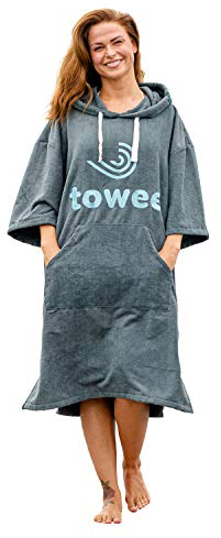 Towee Surf Poncho Handtuch Blau 70 x 100 cm