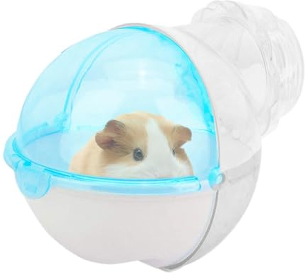 Rianpesn Inodoro para hámster,baño Arena, Cuenco baño extraíble para hámste - Inodoro Translúcido para Hamsters, Accesorios para Jaulas, Diseño, Resistente Y Fácil Limpiar