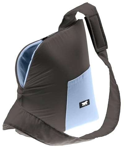 Ferplast Hunderucksack BIJOUX, Katzenrucksack, Transportbox Katze, Hundetasche, Verstellbarer Schultergurt, Sicherheitsgurt, bis 5 kg, 32 x 15 x H 34 cm, Braun