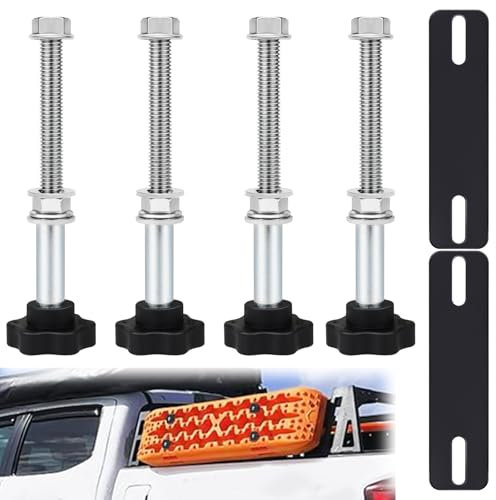 Sandbleche-Einbausatz für X-BULL, Fieryred und Bunker Industry, Korrosionsbeständig, Anfahrhilfe Wohnmobil