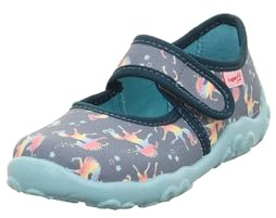 Superfit Mädchen Bonny 1-800283 Hausschuhe, Blau 8120, 27 EU