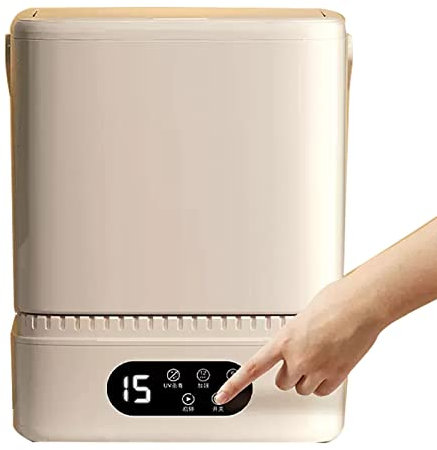 Mini machine à laver et sèche-linge compacte pour appartements et camping-cars – Solution de stérilisation portable pour sous-vêtements et produits délicats