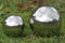 BOLTZE Kugel Edelstahl Silber D 13 cm Dekokugel Gartenkugel