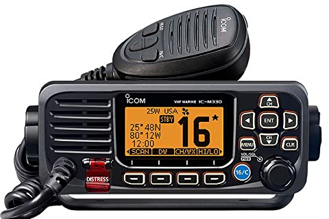 ICOM IC-M330G VHF ultra compatto con ricevitore GPS (nero)