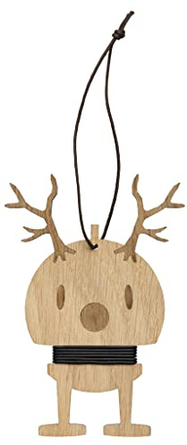 Hoptimist Reindeer Ornament M 2 Stck. Oak