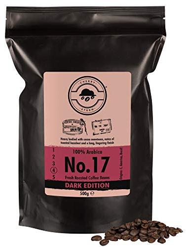 Cherry Storm - No. 17 (Dark Edition) - Espresso Coffee Beans - 500g - 100% Arabica
