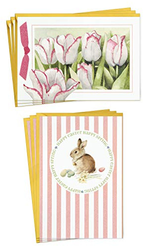 Hallmark Vintage Easter Cards Assortment, Marjolein Bastin (6 Spring Cards with Envelopes)
