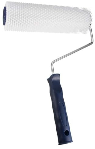 Rouleau à pointes de 17,8 cm, rouleau à pointes auto-nivelant pour sol en latex de 22,9 cm, rouleau à pointes (17,8 cm)