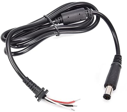 BEIDUOYANG 7.4mmx5.0mm for Cable Male for Tip Plug Power Adapter Cable with Central Pin Power Adapter for Notebook Lapto 7.4mm X 5.0mm Male Plug
