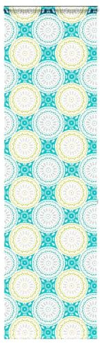 Jiangboyue-4014997 - Tenda a rullo per doccia, con cassetta, 60 x 240 cm, larghezza tessuto 56 cm
