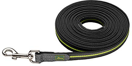 Hunter Visby Super Grip griffige Suchleine für Hunde, schwimmfähig und reflektierend, gelb, 20/500