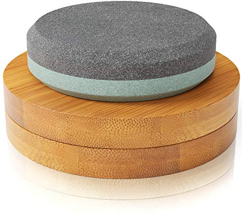 Sharp Pebble Puck/Disk - Axe/Hatchet Whetstone Sharpening Stone
