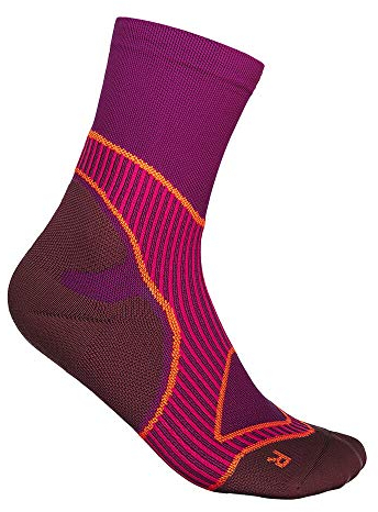 BAUERFEIND Laufsocken Run Performance Mid Cut Socks für Sport & Laufen, 1 Paar