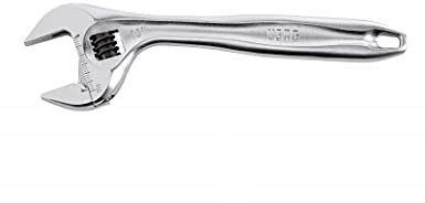 USAG U02940014 Chiave a rullino con Regolazione Rapida (Lunghezza 250 mm), Cromato