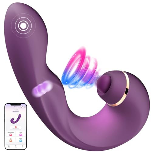 Erotik Butterfly Vibrator für Klitoris - Silikon Flattern Vibration für Frauen G-punkt Pulsieren Stimulator Sex Spielzeug für die Frau, 3IN1 Dildo Vibratorensets für Frauen Paare 5x5x10 modi Klemmen