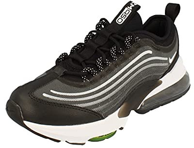 NIKE Air Max ZM950 GS Running Trainers CN9835 Sneakers Shoes (UK 4.5 us 5Y EU 37.5, Black White Volt Grey 003)