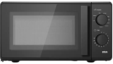 Silva-Homeline MW-G 22.5 Mikrowelle (700W) mit Grill (900W), 17 l Garraum, 5 Leistungsstufen, schwarz