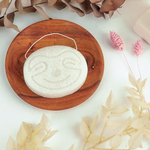 Spugna Konjac Viso Naturale - Pigro - Feel naturale