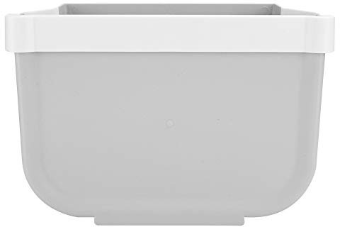 Beufee Mini bidone a spazzatura pieghevole, bidone a spazzatura pieghevole sotto lavello a muro di rifiuti a muro cestino da cucina per la spazzatura per ripostiglio