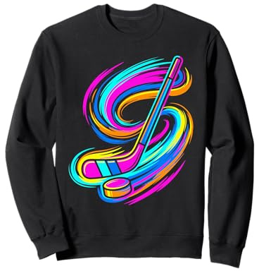 Crosse de Hockey sur Glace Sweatshirt