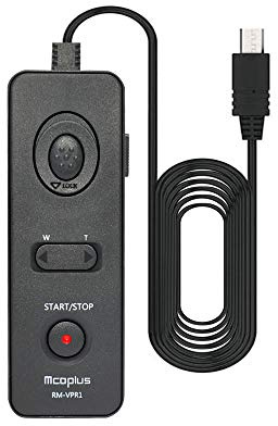 Mcoplus RM-VPR1 39.4 Inches Remote Control Shutter Release Cord with Multi Terminal Cable for Sony RX10/HX50/HX60 A7 A7III A7R A6000 A6400 A5100 A7S A9 A5000 NEX-3N RX100, Replacement for sony rm-vpr1