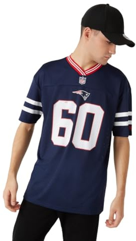 New Era New England Patriots T-Shirt NFL Jersey American Football Fanshirt Blau - XXL