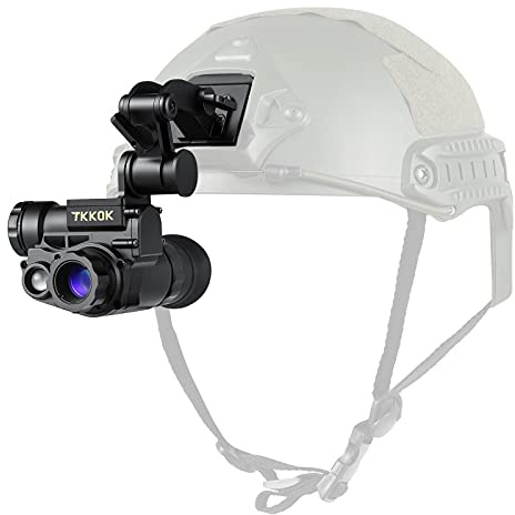 TKKOK M60 Night Vision Goggles Monocular Helmet for Adults,Mount Suitable Fast Helmet IP66 1080P