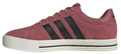 adidas Men's Daily 4.0 Sneaker, Preloved Crimson/Black/Off White, 8.5 UK