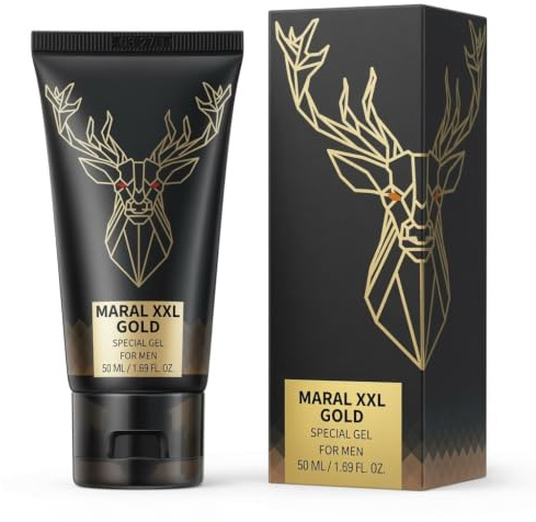 Booster-gel för män, XXL, guld, ökar längd och tjocklek, minskar återhämtningstiden, naturliga ingredienser, speciell gel för män