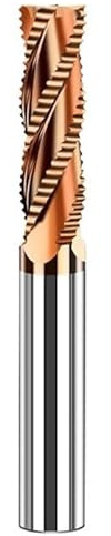 Fresa de desbaste 4-12 mm, 4 flautas, CNC, fresa espiral, recubrimiento TiCN, HRC 55, cortador carburo sólido(3.0x8x4Dx50L)