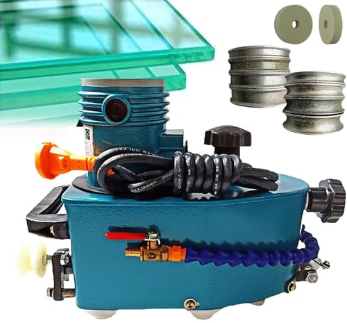 Glass Edge Polishing Machine, 850W High-Power Electric Grinder with 8000r/min Speed, for Professional Glass, Stone, and Ceramics Edge Finishing
